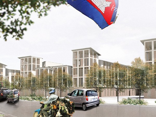 Quartiere residenziale a Phnom&nbsp;Penh