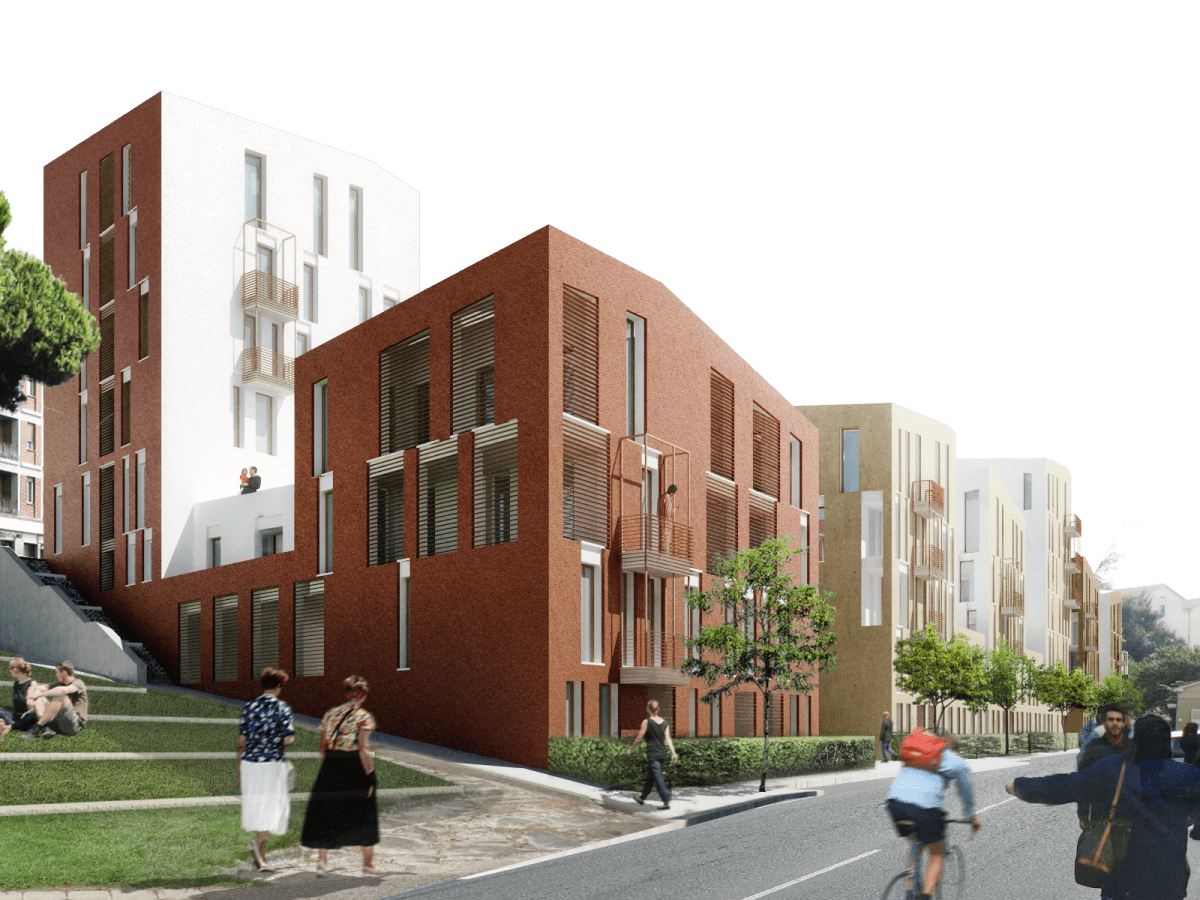 Rigenerazione di un quartiere residenziale in via Longo a&nbsp;Teramo