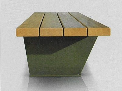 Panchina per esterni